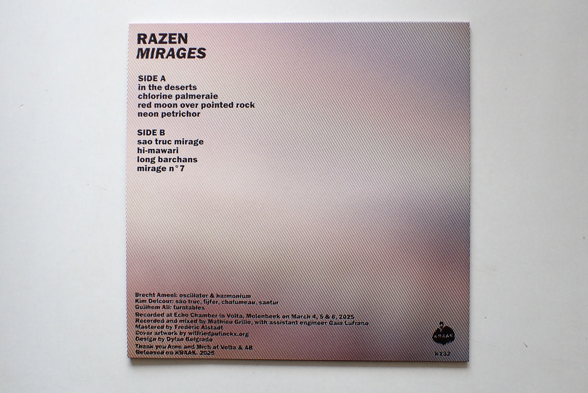 Razen - Mirages LP