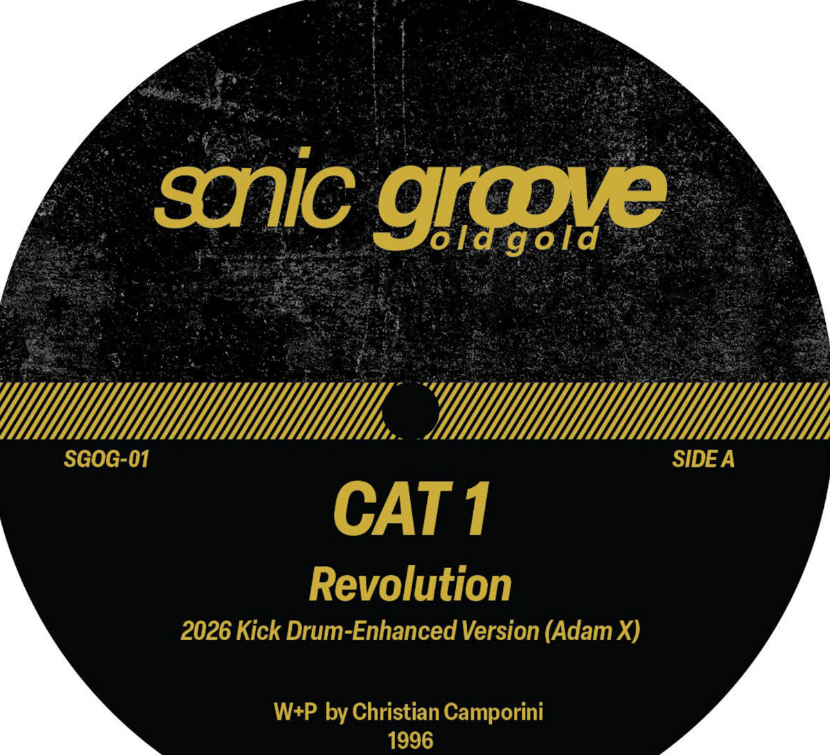 CAT 1 - Revolution / Axion - Adam X Kick Induced Edits 12"