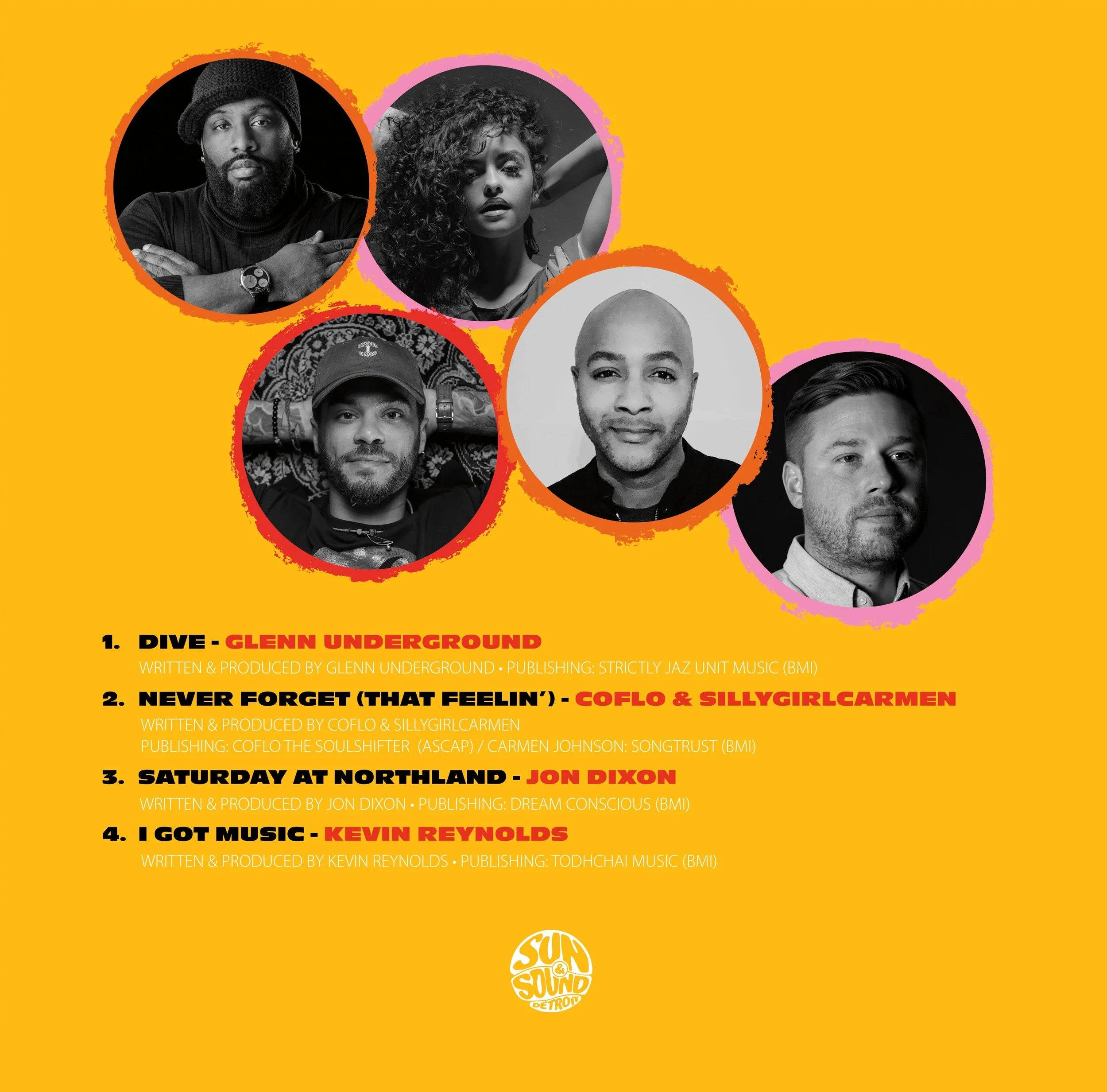 Glenn Underground / Coflo x sillygirlcarmen / Jon Dixon / Kevin Reynolds - Ease 12"