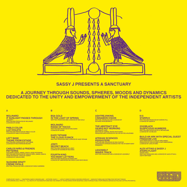 Sassy J - A Sanctuary 2LP