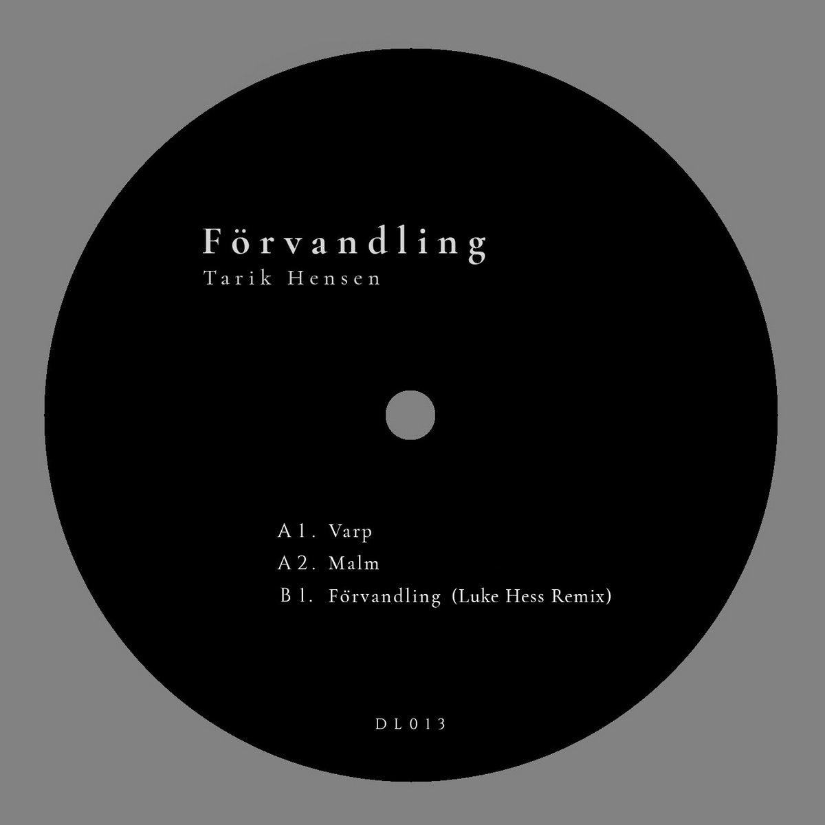 Tarik Hensen - Forvanding EP 12"