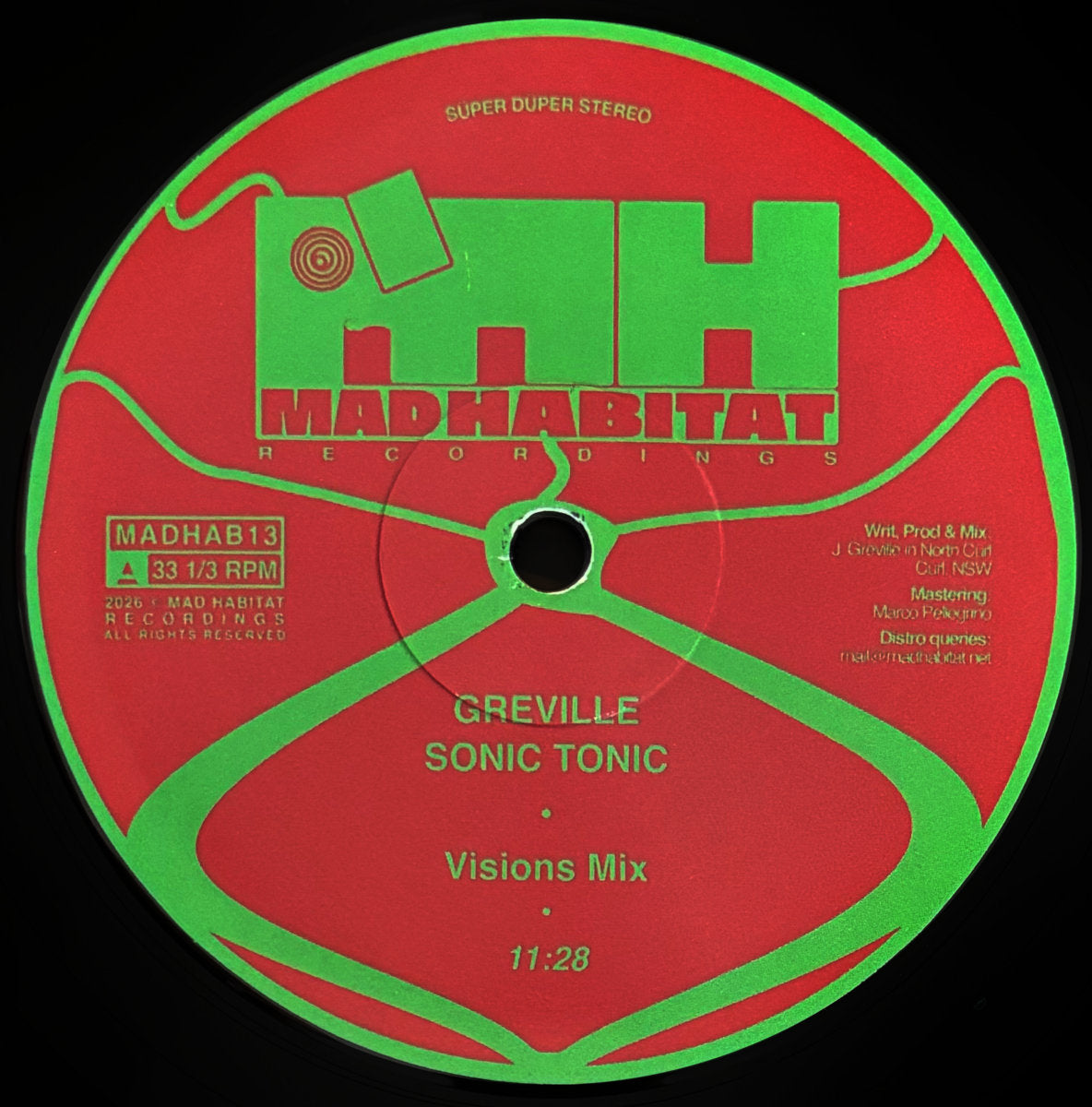 Greville - Sonic Tonic 12"